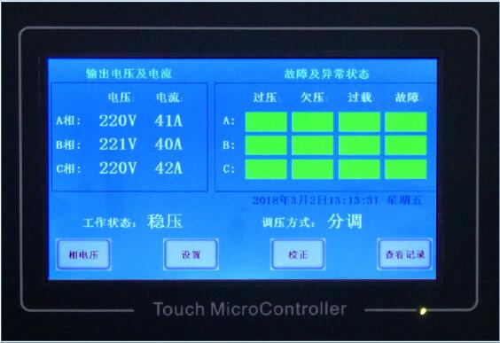 電壓參數(shù)表