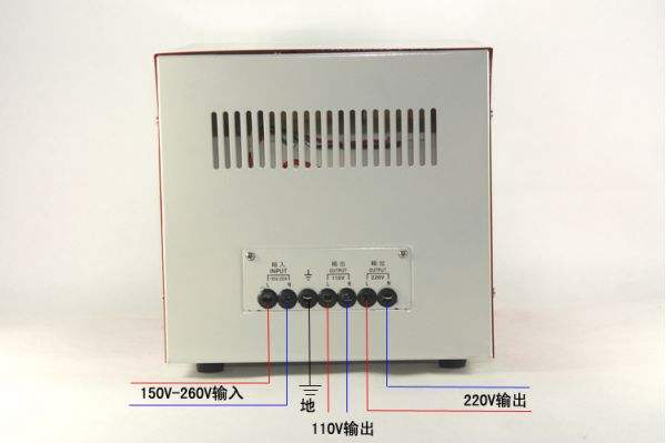 220v家用穩(wěn)壓器（接線圖